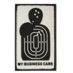 Нашивка PVC/ПВХ с велкро My Business Card